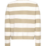 Maglia a righe in lana con ricamo<BR/> 2521366091600 008 MAX MARA 