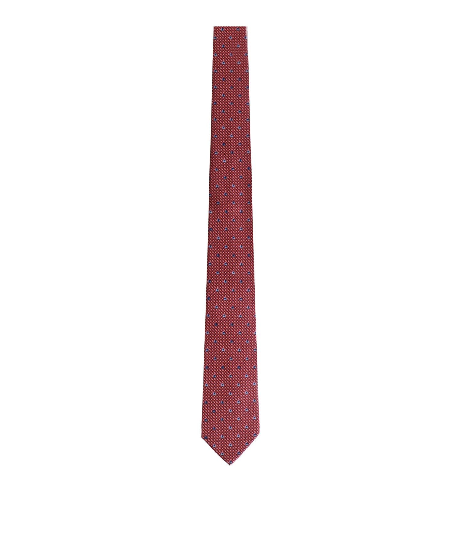 Cravatta in seta con stampa 350263 731645007 FERRAGAMO 