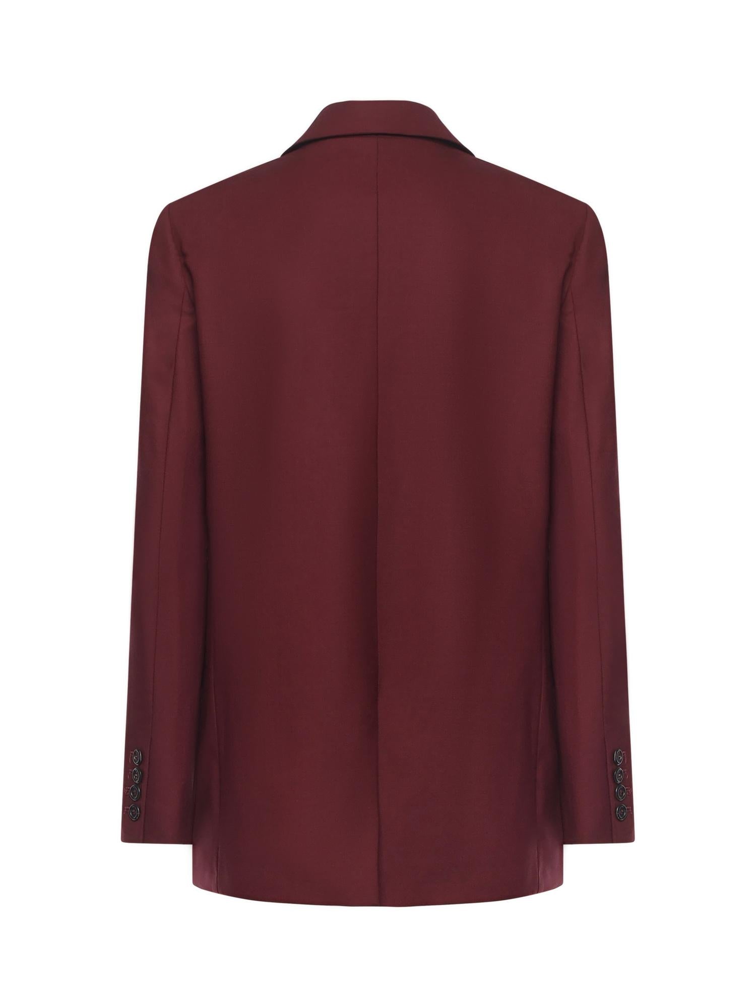 Blazer in misto lana DG6174 ROUGE NOIRE OTTOD'AME 