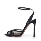Sandali Shear in suede e mesh SSHHIGS0 SFE000 AQUAZZURA 