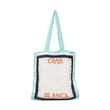 Tote bag Atlantis in crochet AS25BAG132 01 CASABLANCA 