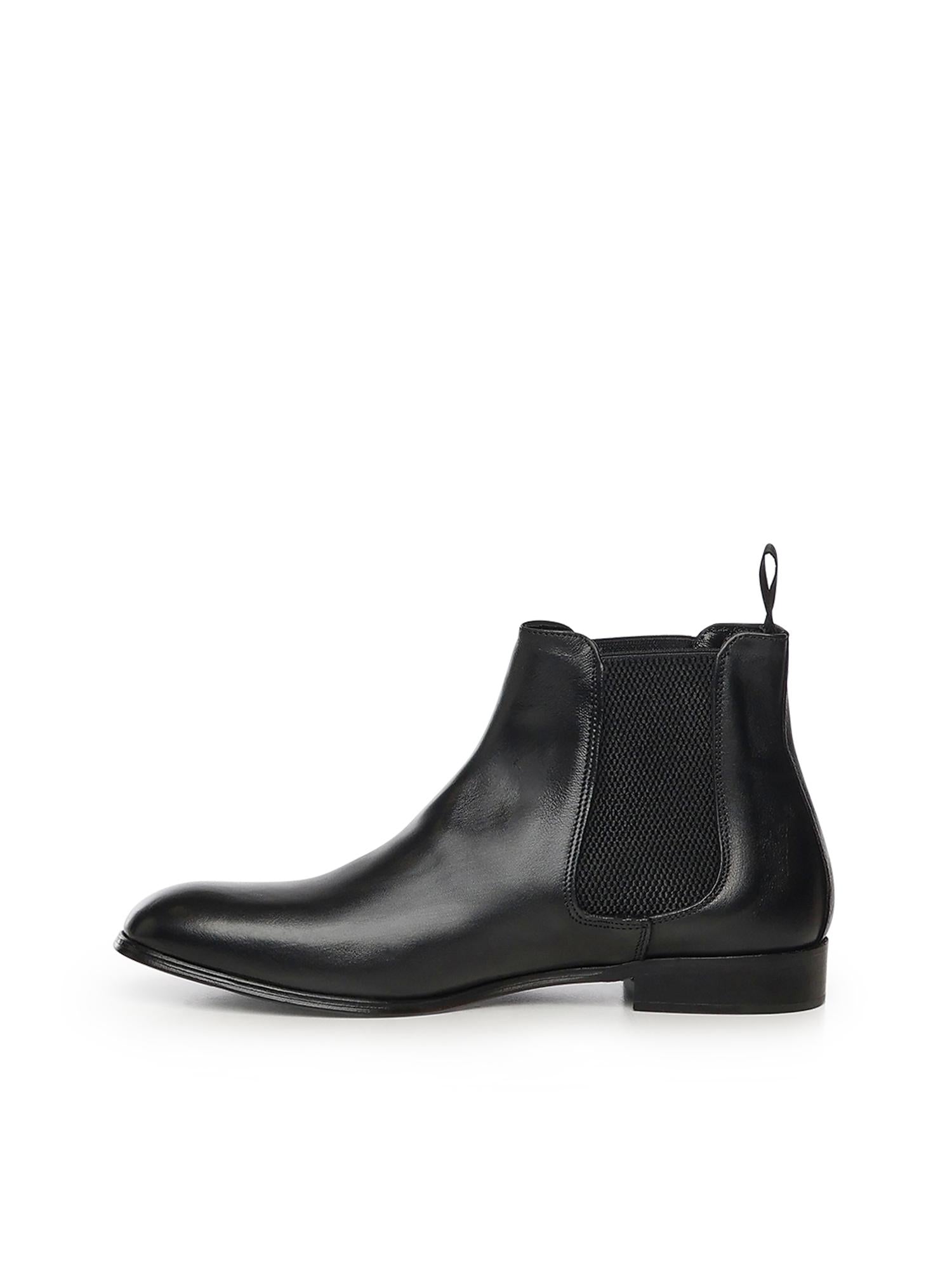 Stivaletto Finish in pelle FINISH VITELLONERO GIULIANO GALIANO 