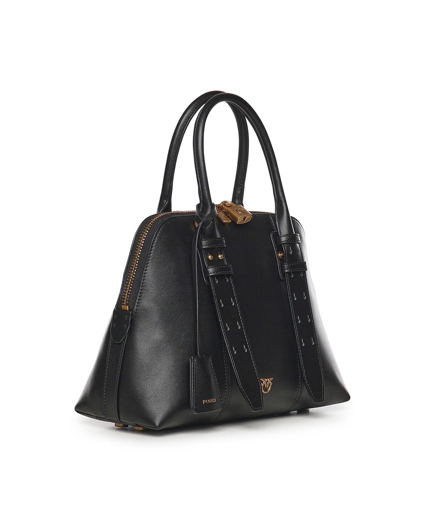 Borsa a mano media Escape Bag in pelle 105906 A0QOZ99Q PINKO 