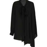 Blusa-sciarpa in georgette di seta 839280 TIN131000 BALENCIAGA 