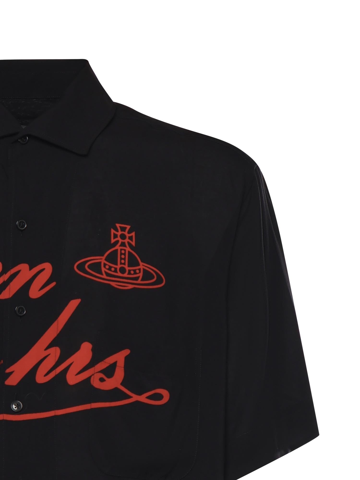 Camicia bowling Open 24 hrs 2401004K W01CMN401 VIVIENNE WESTWOOD 