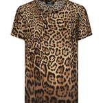 T-shirt con stampa animalier 5YGH29 7320AP1TO MARCIANO BY GUESS 