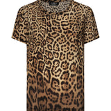 T-shirt con stampa animalier 5YGH29 7320AP1TO MARCIANO BY GUESS 