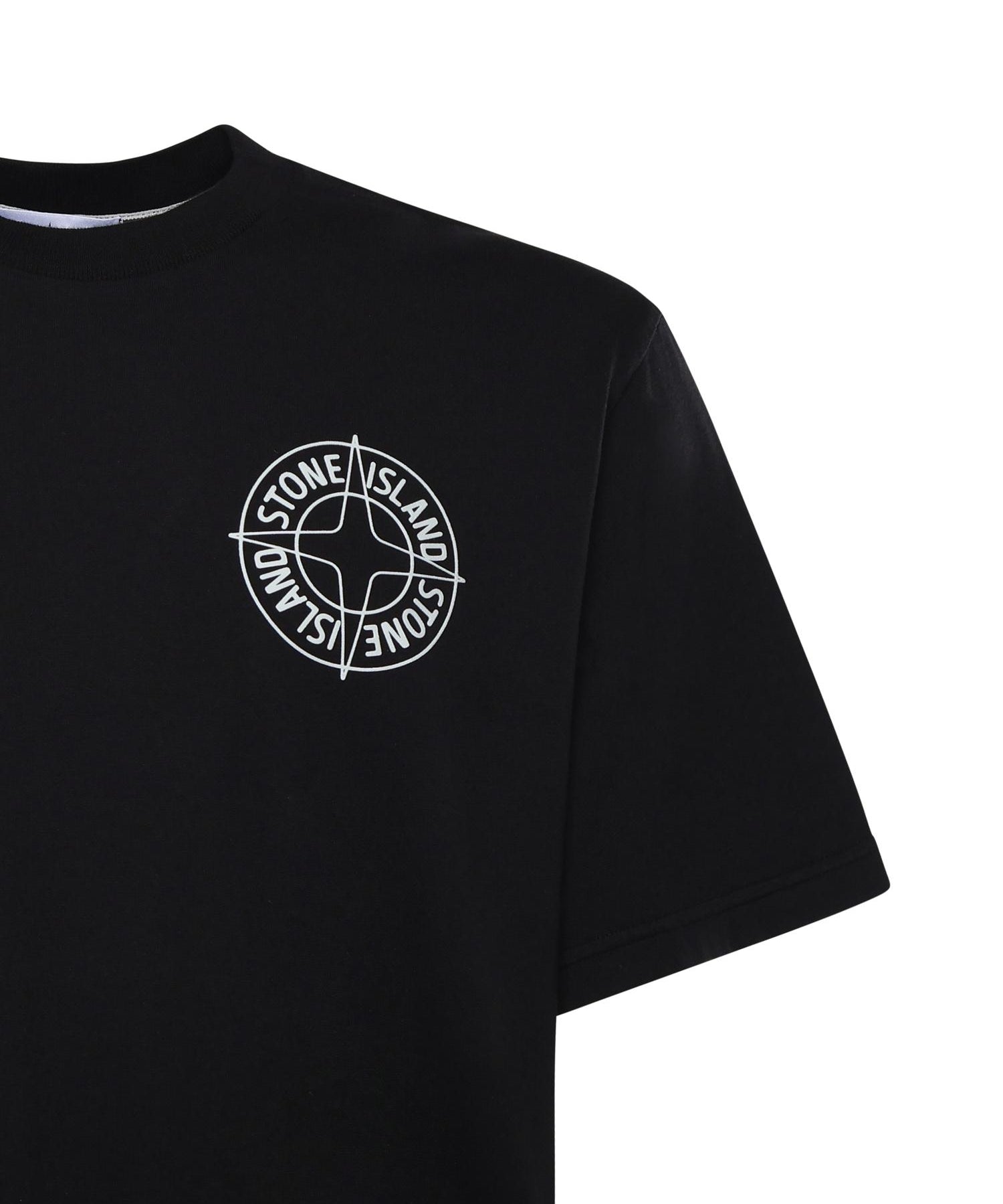T-shirt con stampa 'Stone' L1S152100001 S0284V0029 STONE ISLAND 