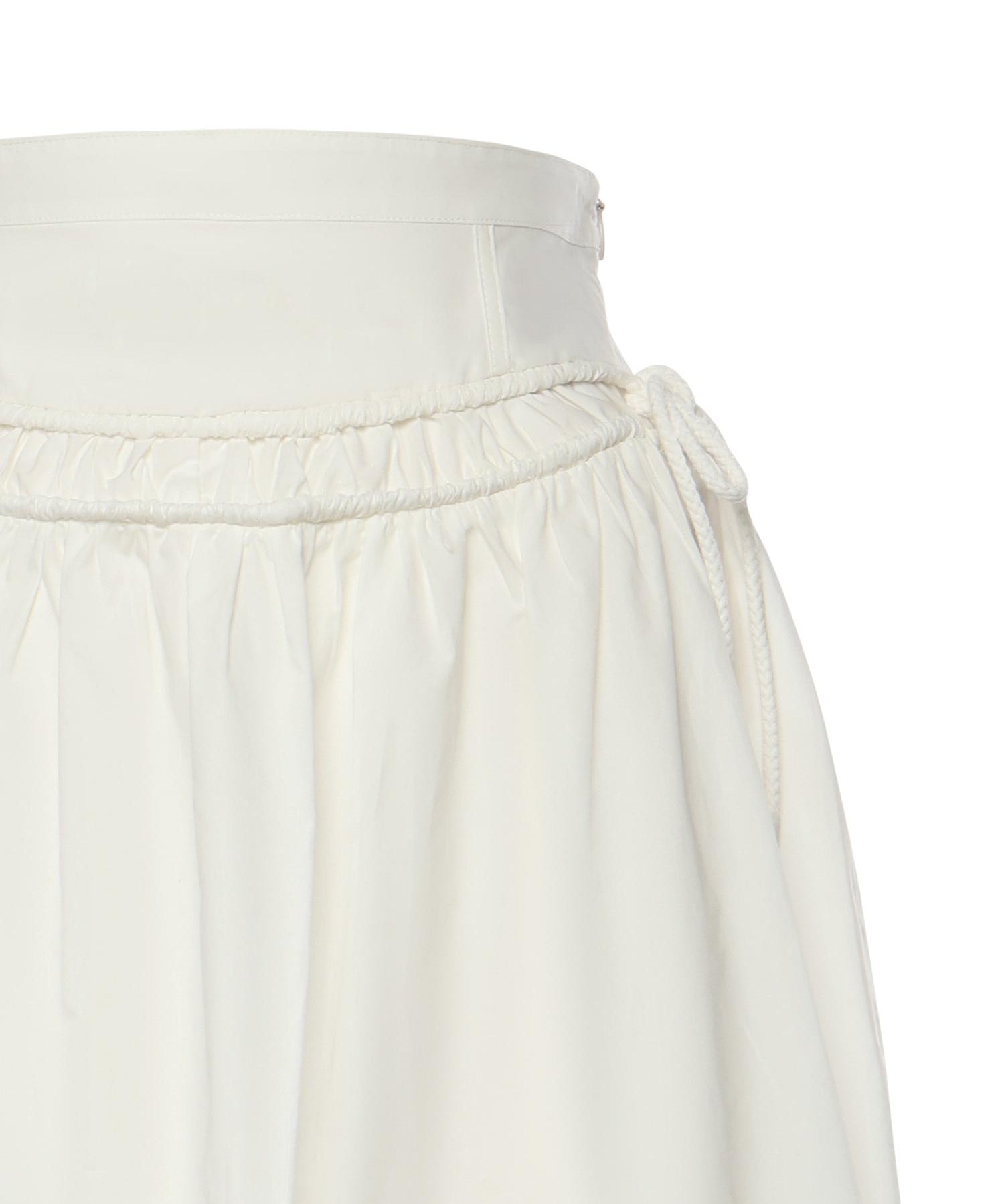 Gonna corta con arricci e coulisse 106830 A2LDZ05 PINKO 