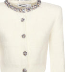 Cardigan con strass AW25135C C SELF-PORTRAIT 