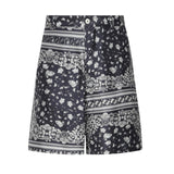 Pantaloncini in seta con stampa FB1014 AUVQF0U6K FENDI 