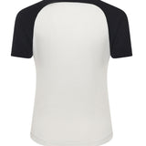 T-shirt Circle Contrast in cotone 325JTS214JS0203 0098 COURREGES 
