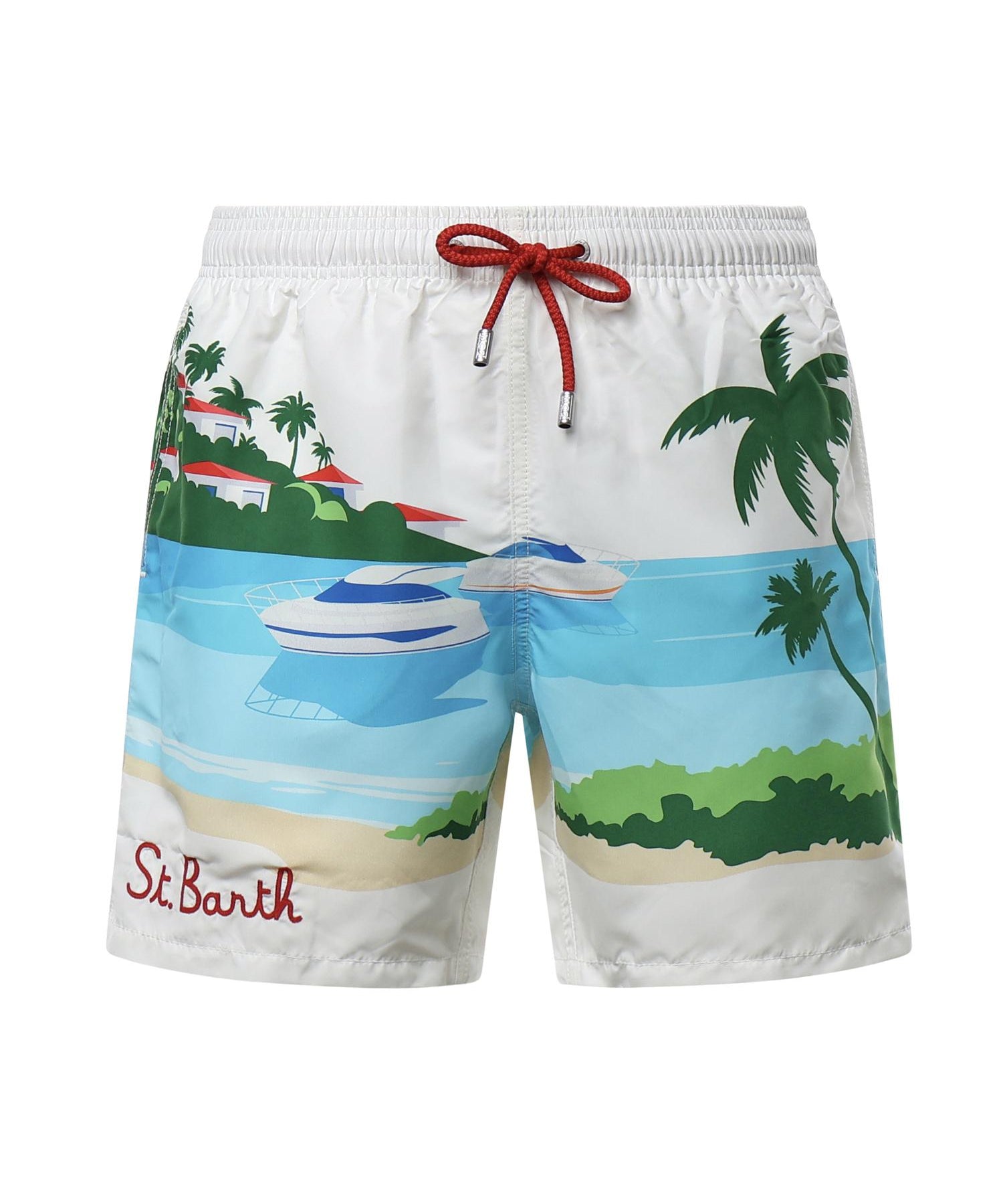 Costume da bagno con stampa GUS0009 07562L MC2 SAINT BARTH 