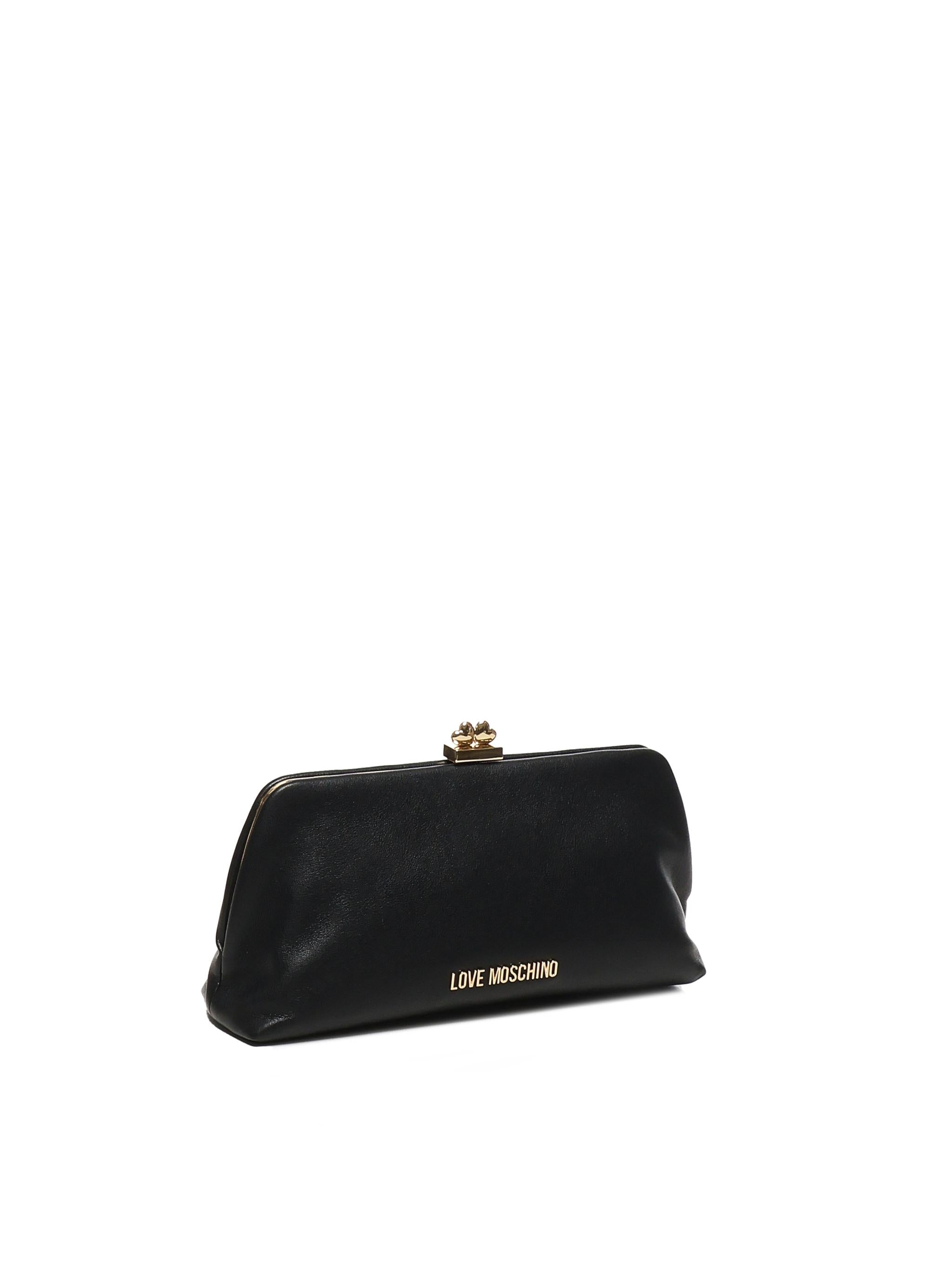 Pochette con logo JC4287PP0MKP0 000 LOVE MOSCHINO 