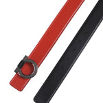 Cintura Gancini in pelle di vitello 670314 771632002 FERRAGAMO 