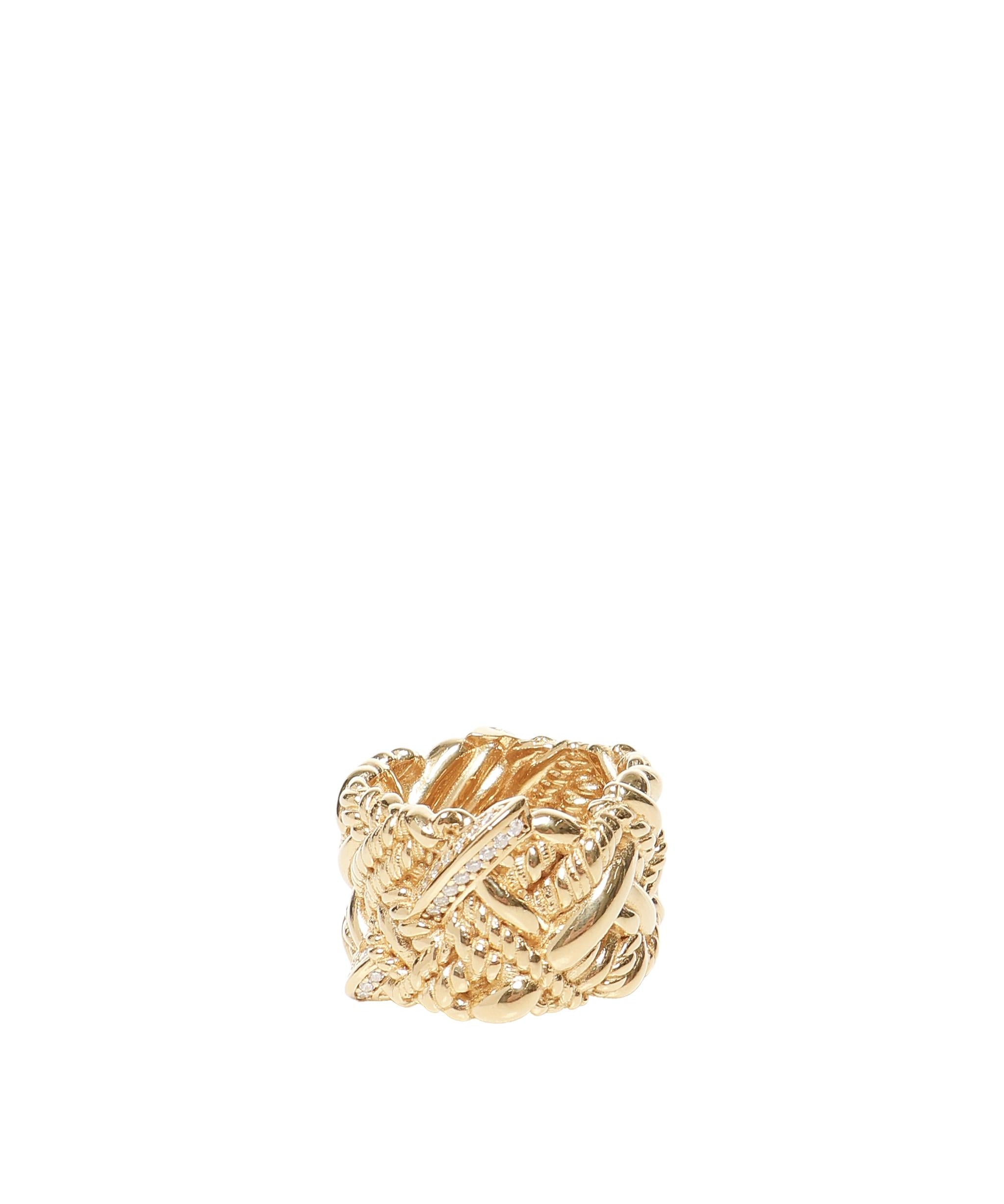 Anello Intreccio<BR/> 838184 VBOB69000 BOTTEGA VENETA 