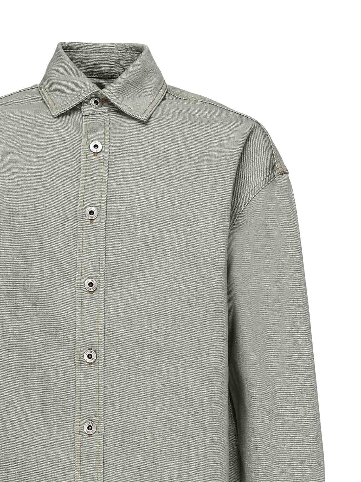 Camicia in denim H526Y1DW16 4160 LOEWE 