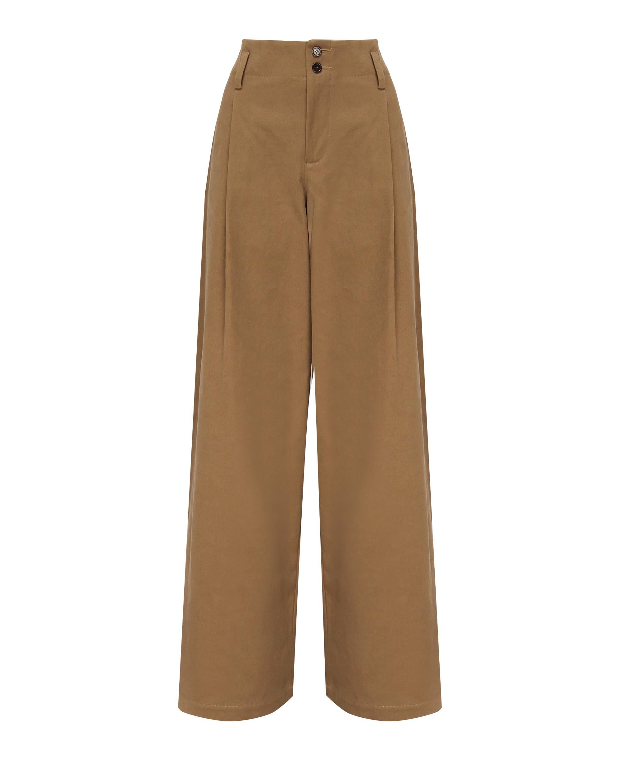 Pantaloni svasati in cotone CHC25APA11365 208 CHLOÉ 