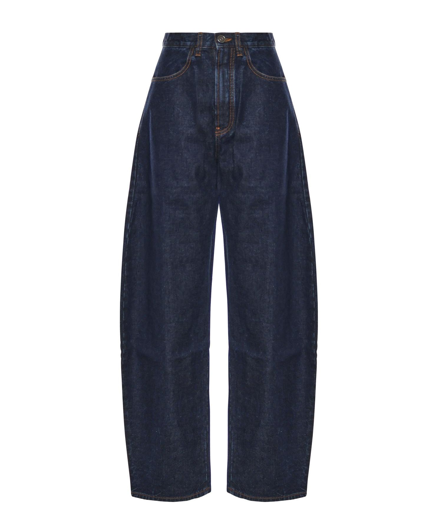 Jeans Round in denim AA9P0176D014C A24 ALAIA 