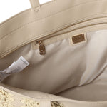 Borsa shopping con logo 73BS9M301 ALISYAOFF WHITE V° 73 