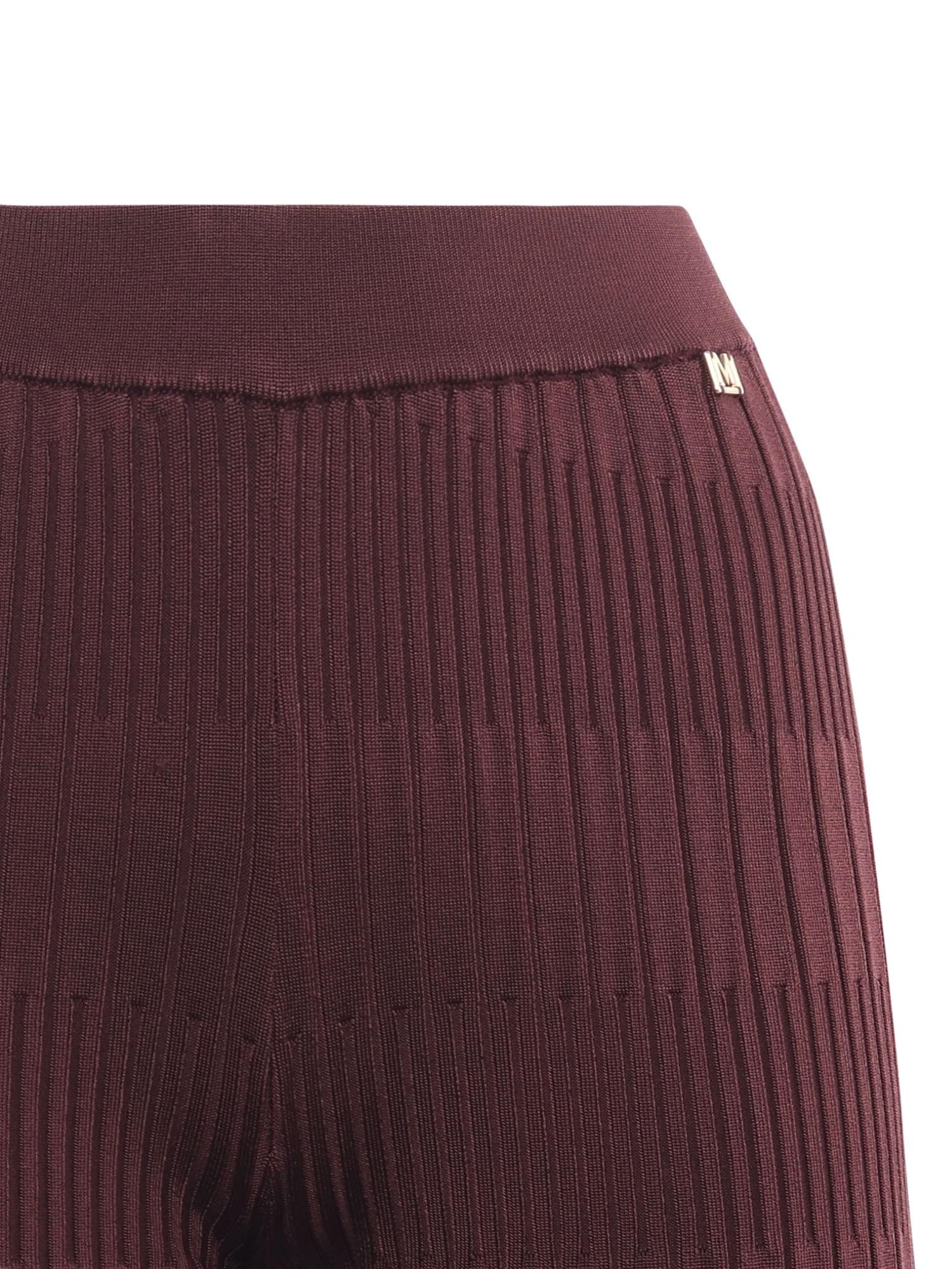 Pantalone palazzo in maglia a costine 5YGB29 5881ZRGP MARCIANO BY GUESS 