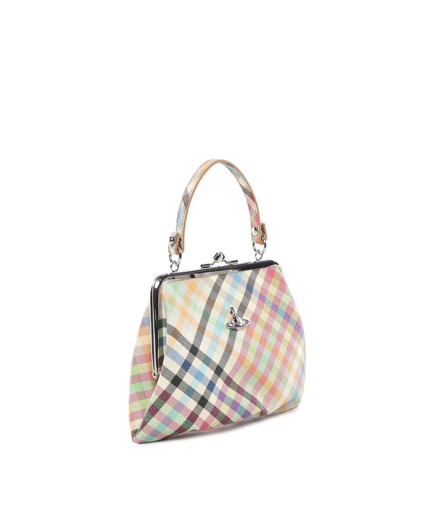Borsa Granny Frame con logo 4B010007W S001SO315 VIVIENNE WESTWOOD 
