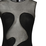 ABITO SAGOMATO BODY CONSCIOUS IN MAGLIA AA9R2654K061A 995 ALAIA 