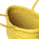 Borsa Mini Flat Gora in pelle 8809 YELLOW DRAGON DIFFUSION 