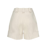 Shorts in cotone con risvolto<BR/> NTW8350480LVTY B011 FAY 