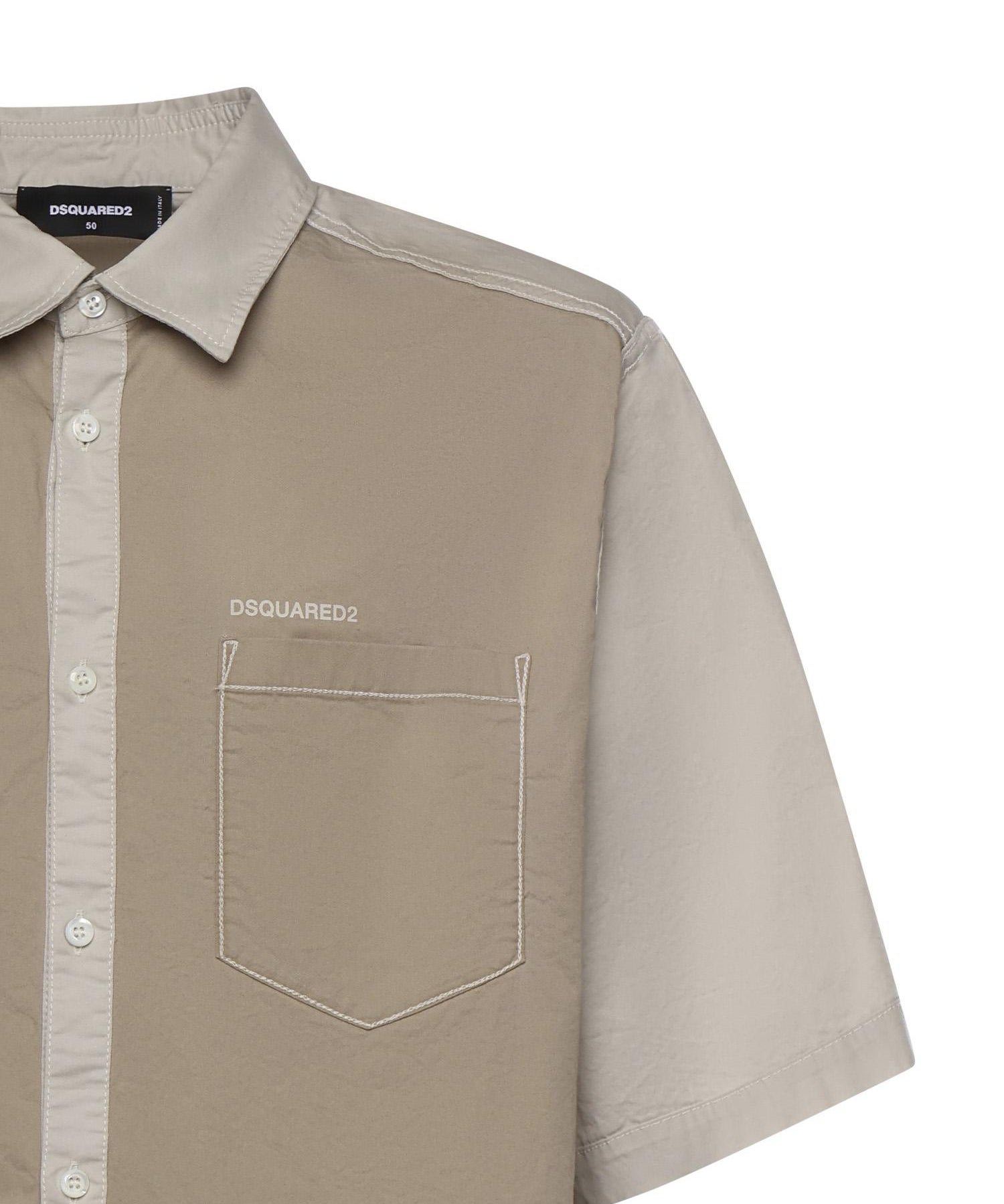 Camicia in cotone S74DM0971 S35175801 DSQUARED2 