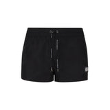 Boxer da mare corto realizzato in nylon leggero con placca metallica logo M4E48T ONO06N0000 DOLCE & GABBANA 