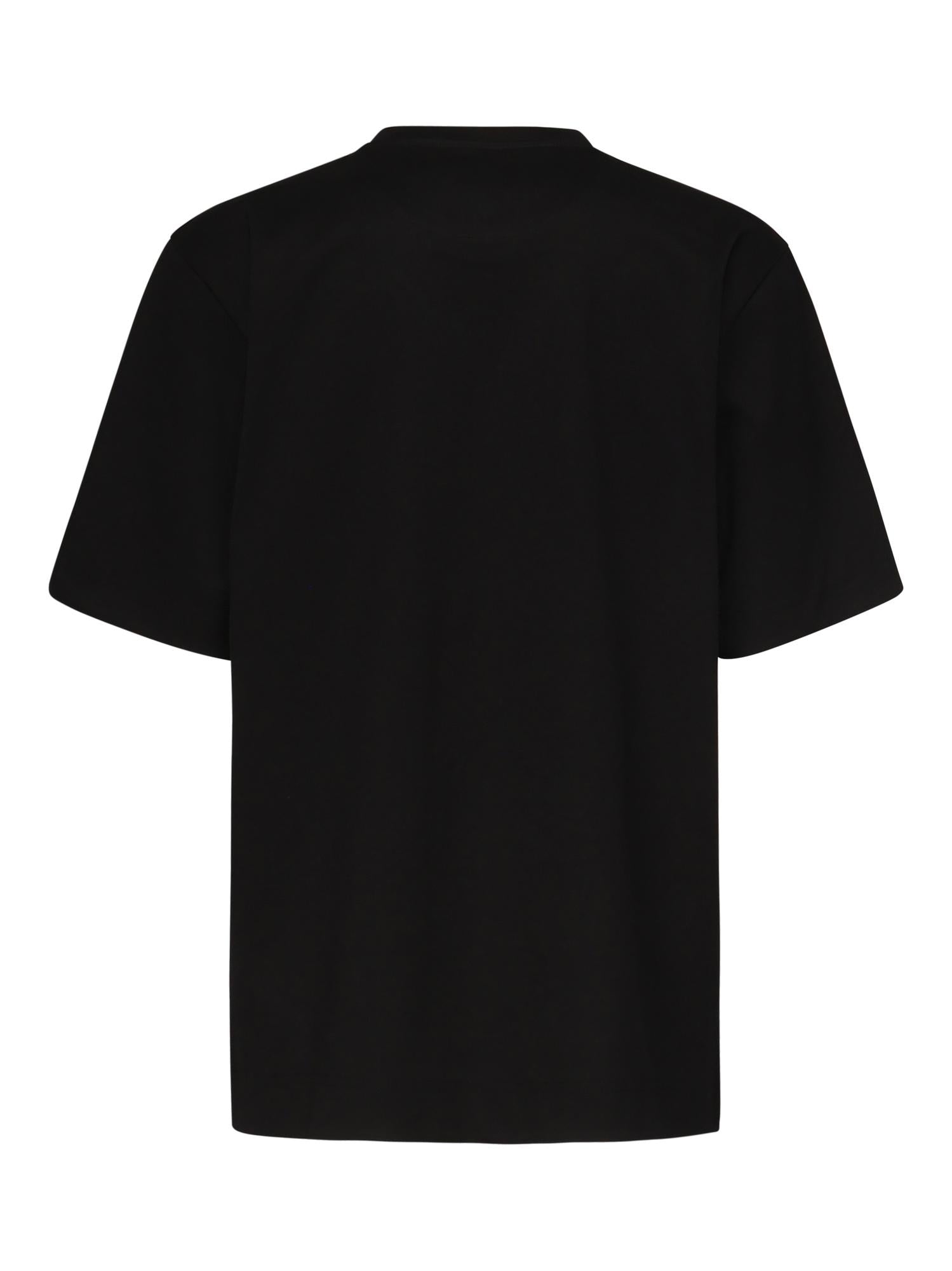 T-shirt in cotone con logo<BR/> FY0936 ARYYF0QA1 FENDI 
