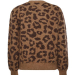 Maglione con stampa animalier DNI0001 00702I MC2 SAINT BARTH 