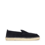 Espadrillas in pelle scamosciata velour EM005854 AF23967UB117 EMPORIO ARMANI 
