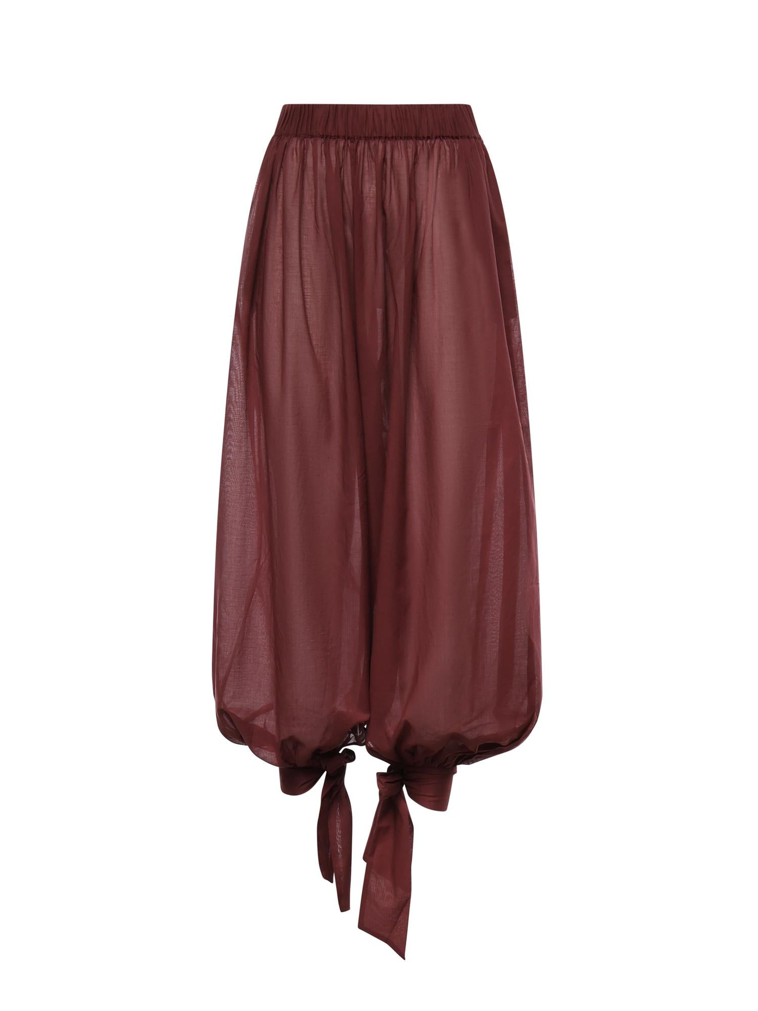Pantaloni balloon Noor in cotone TM190455A TNC108383 THE ANDAMANE 