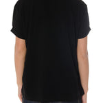 T-shirt in cotone con ricamo logo a contrasto 457142 SIW201000 STELLA McCARTNEY 