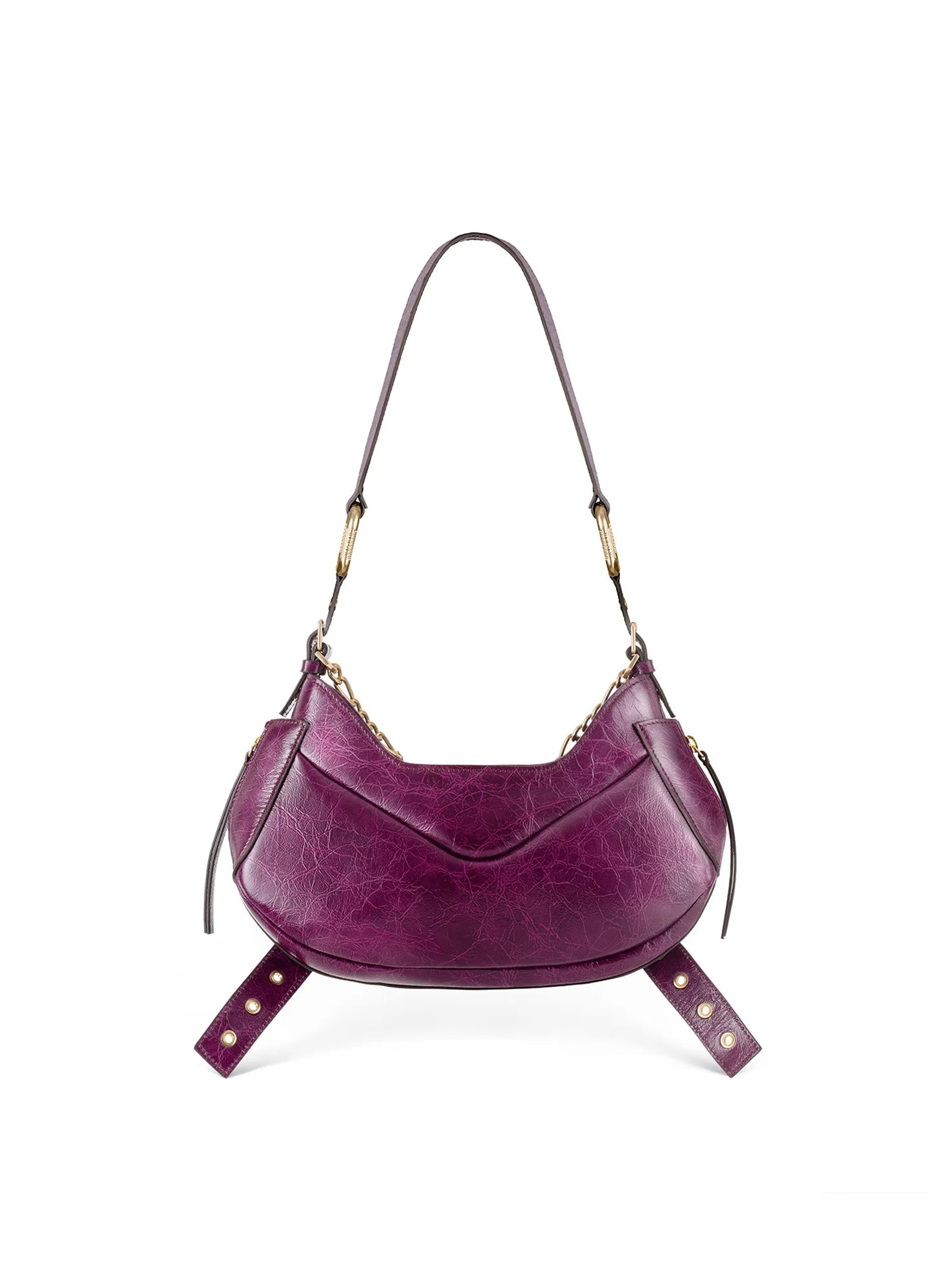 Borsa a spalla Y2K.001<BR/> FBBP70001WSH -UVA/ORO BIASIA 