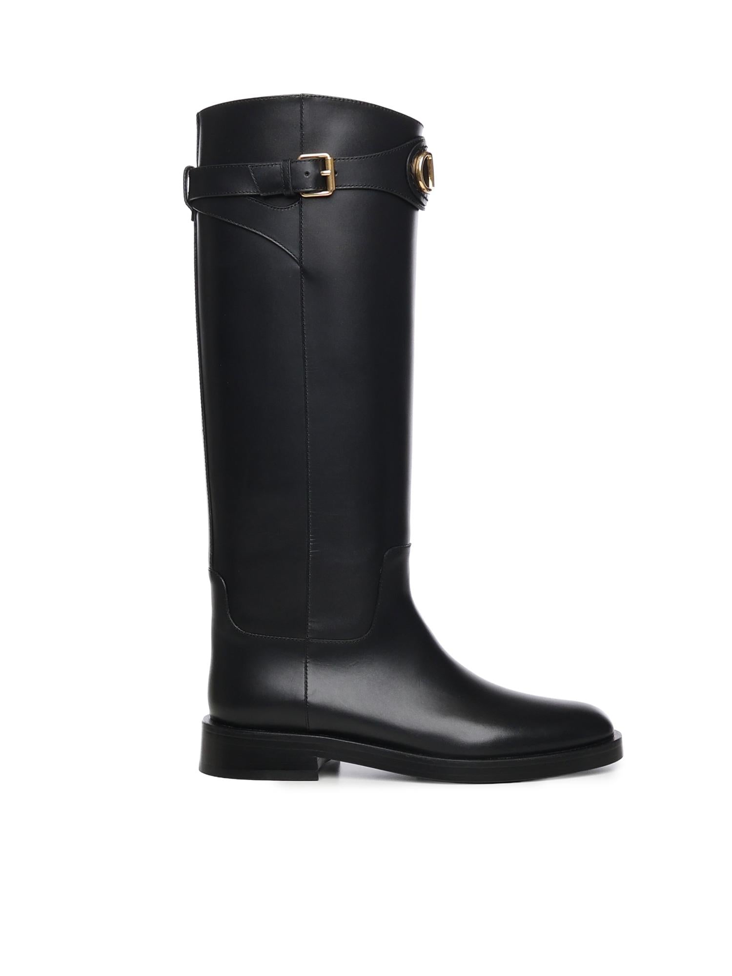 Stivale Vlogo Signature in vitello 7W2S0MT1 DSH0NO VALENTINO GARAVANI 