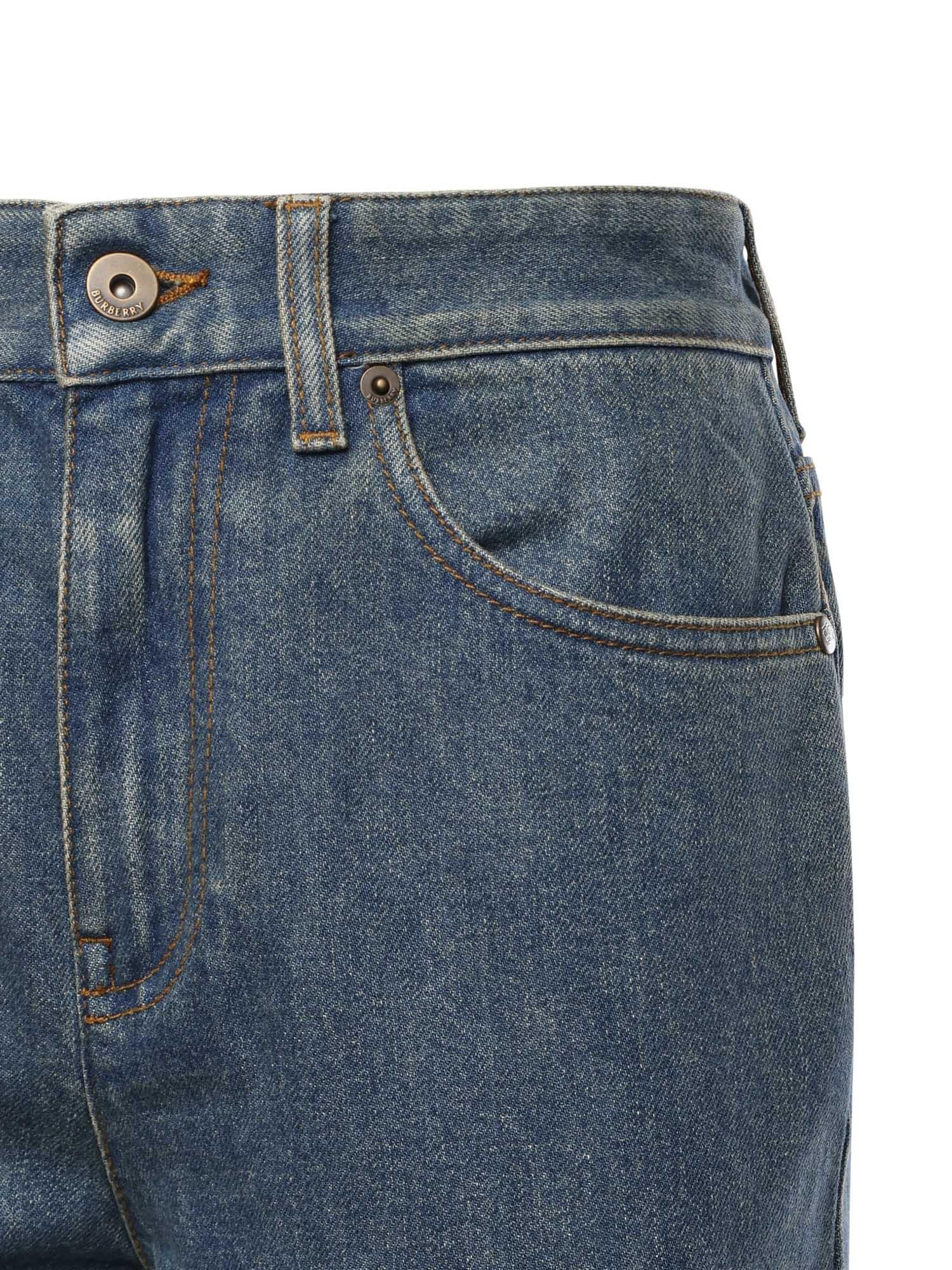 Jeans bootcut in denim 8118501 A1322 BURBERRY 