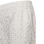 Pantaloni con strass e borchie 105984 A2XXK14 PINKO 