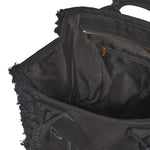 Borsa shopper Beach in canvas con logo 106673 A3A4Z99 PINKO 