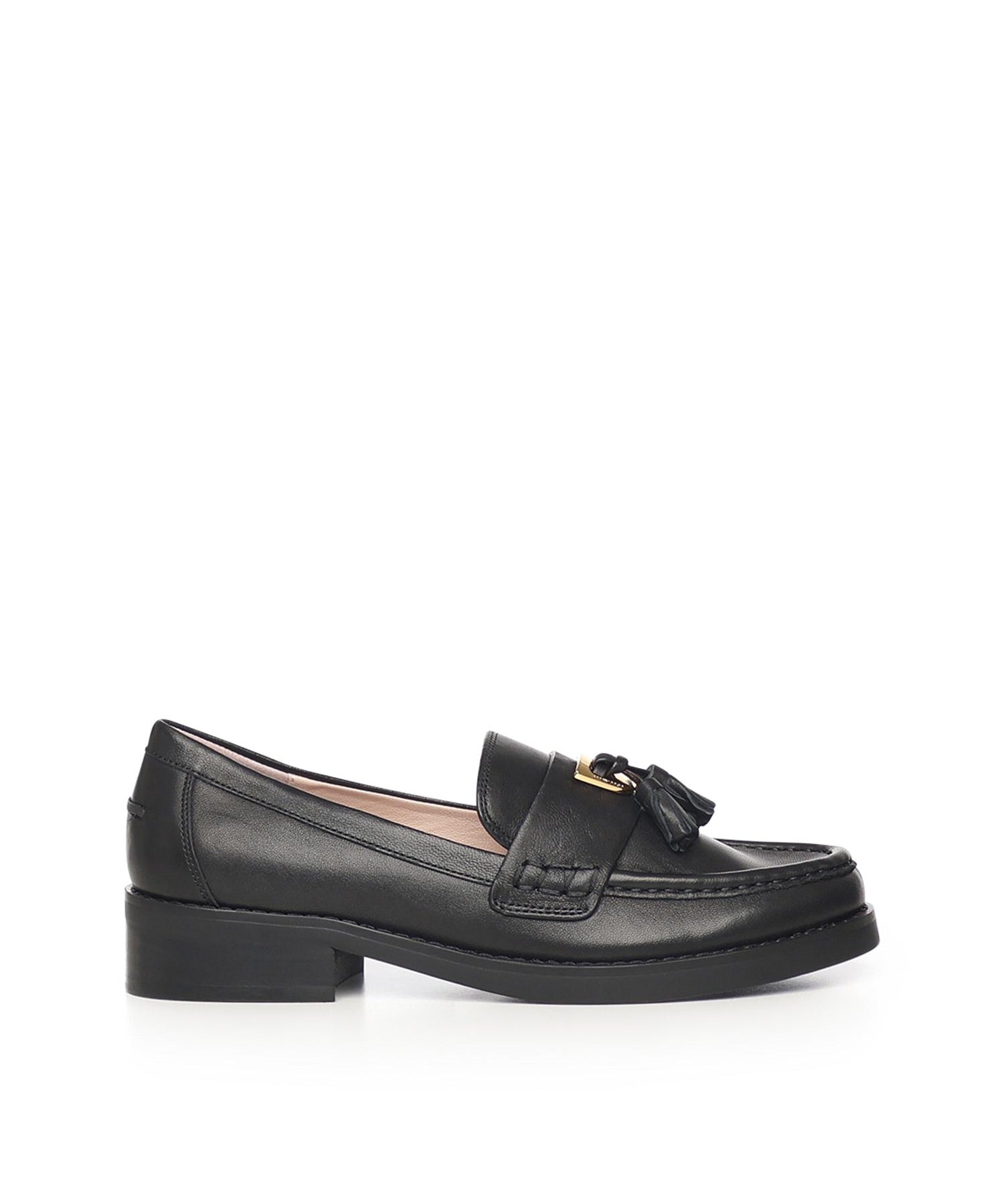 Mocassini in pelle liscia E4QF5160401 001 COCCINELLE 