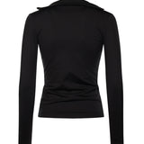 Giacca con zip Bra Cup in pile 850440 TTVI91000 BALENCIAGA 