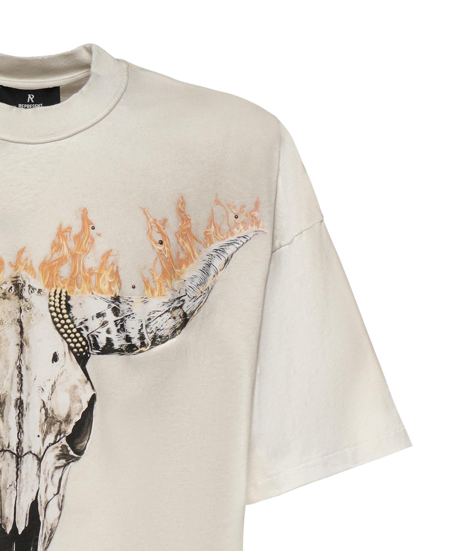 T-shirt British Cowboys con stampa MLM100592 30 REPRESENT 