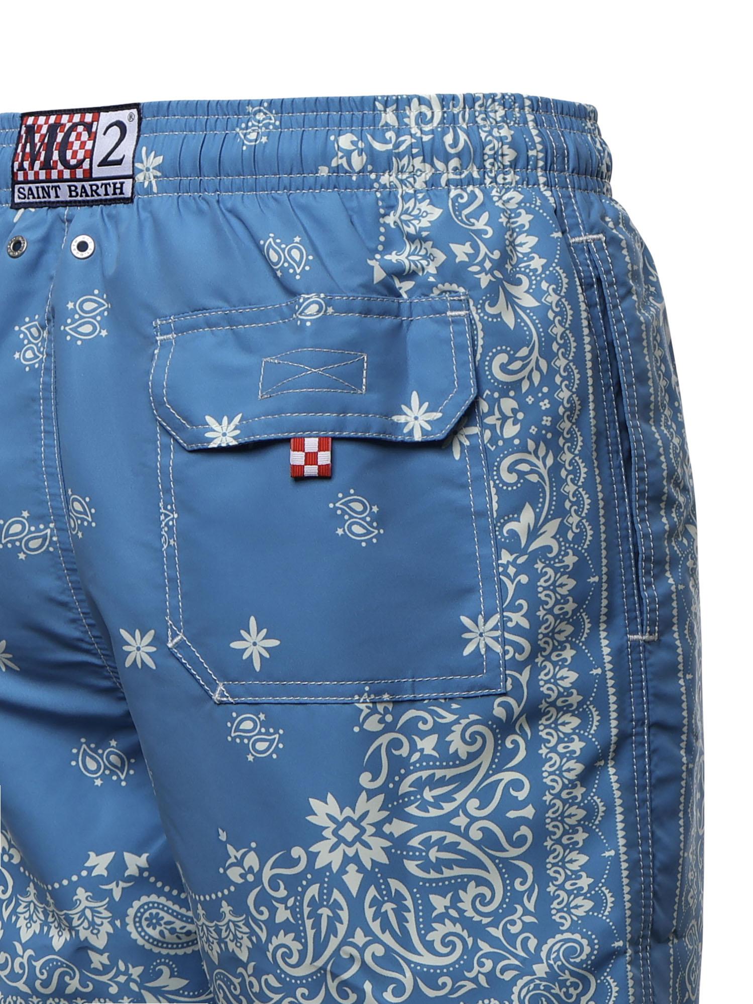 Costume con stampa paisley GUS0009 00094L MC2 SAINT BARTH 