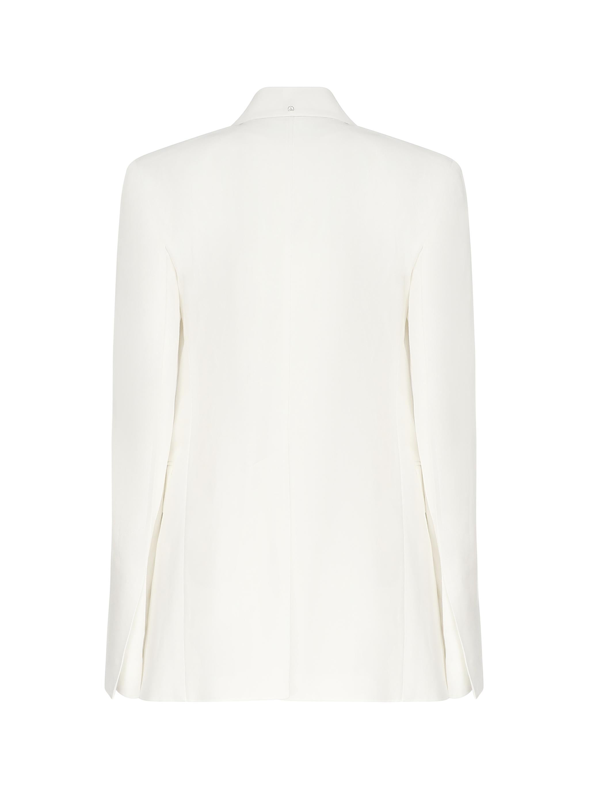 Blazer in twill di lino e viscosa 2512041022600 001 SPORTMAX 