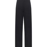 Pantalone palazzo in tessuto fluido 105898 A18EZ99 PINKO 
