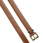Cintura fissa con doppio Gancini 230346 780417003 FERRAGAMO 