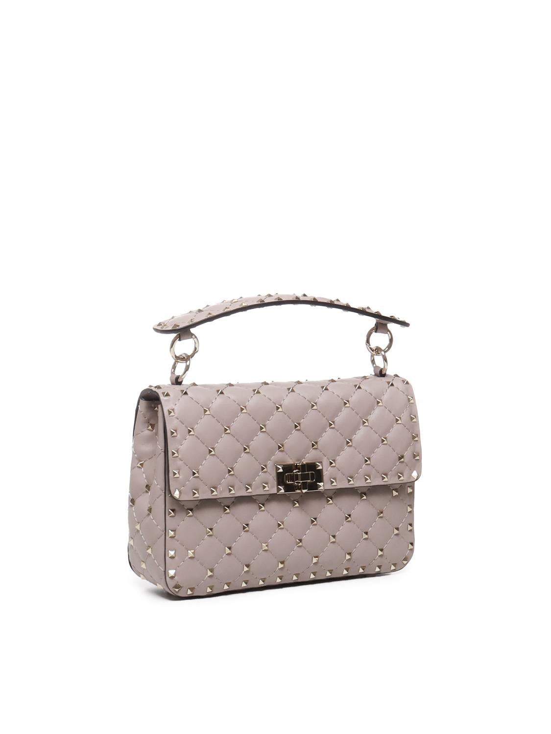 Borsa media con catena Rockstud Spike 7W2B0122 NAPP45 VALENTINO GARAVANI 