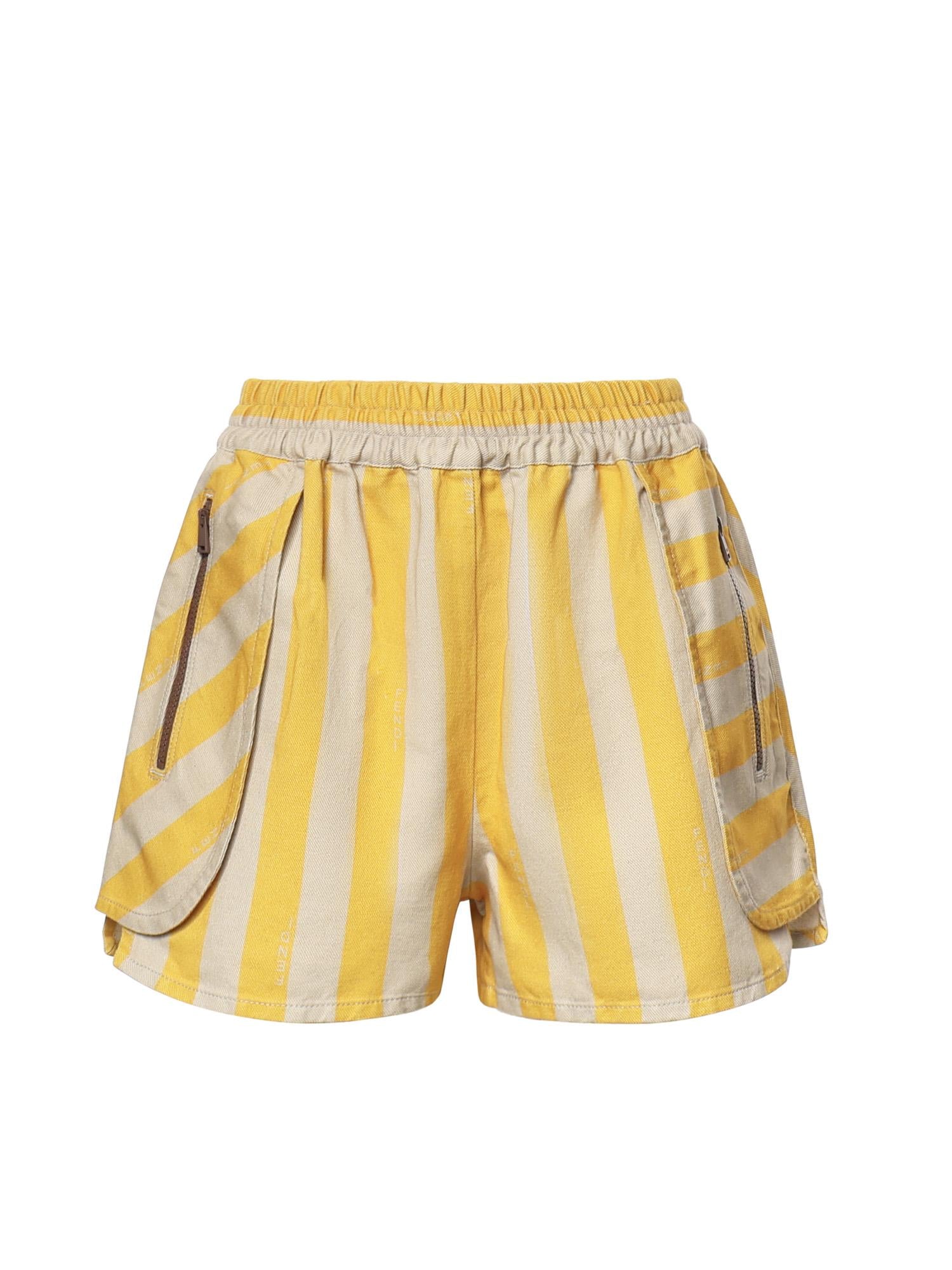 Shorts a righe Pequin FLP896 AOHUF1W0T FENDI 